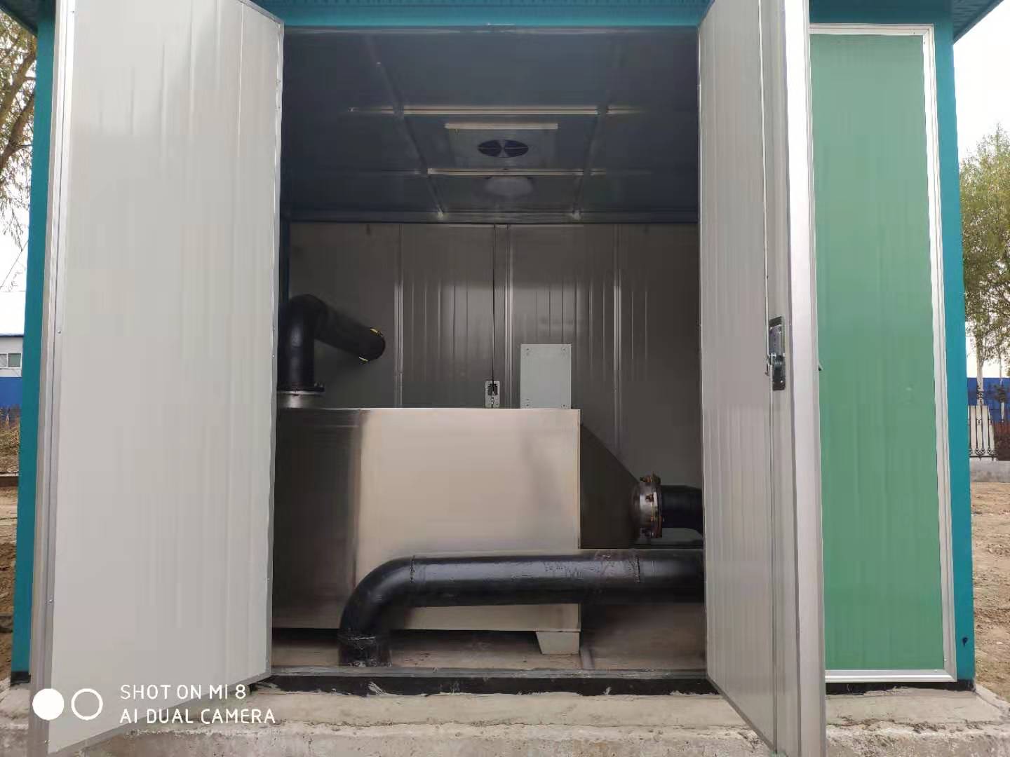 五臺山機場生活污水處理工程擴(kuò)建項目施工