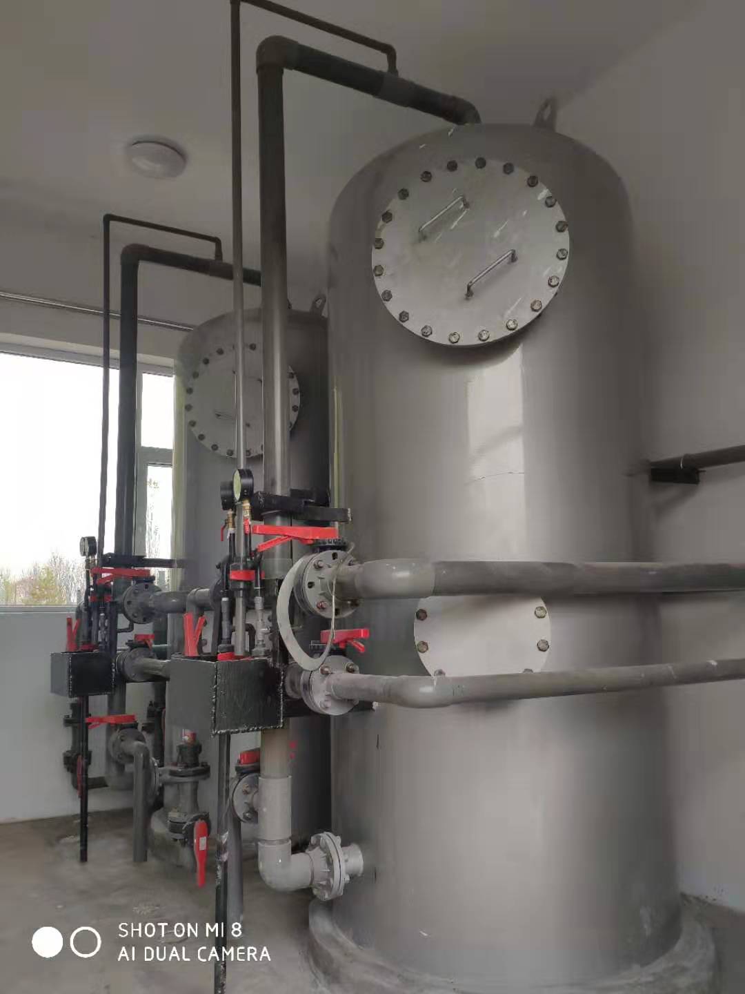 五臺山機場生活污水處理工程擴(kuò)建項目施工